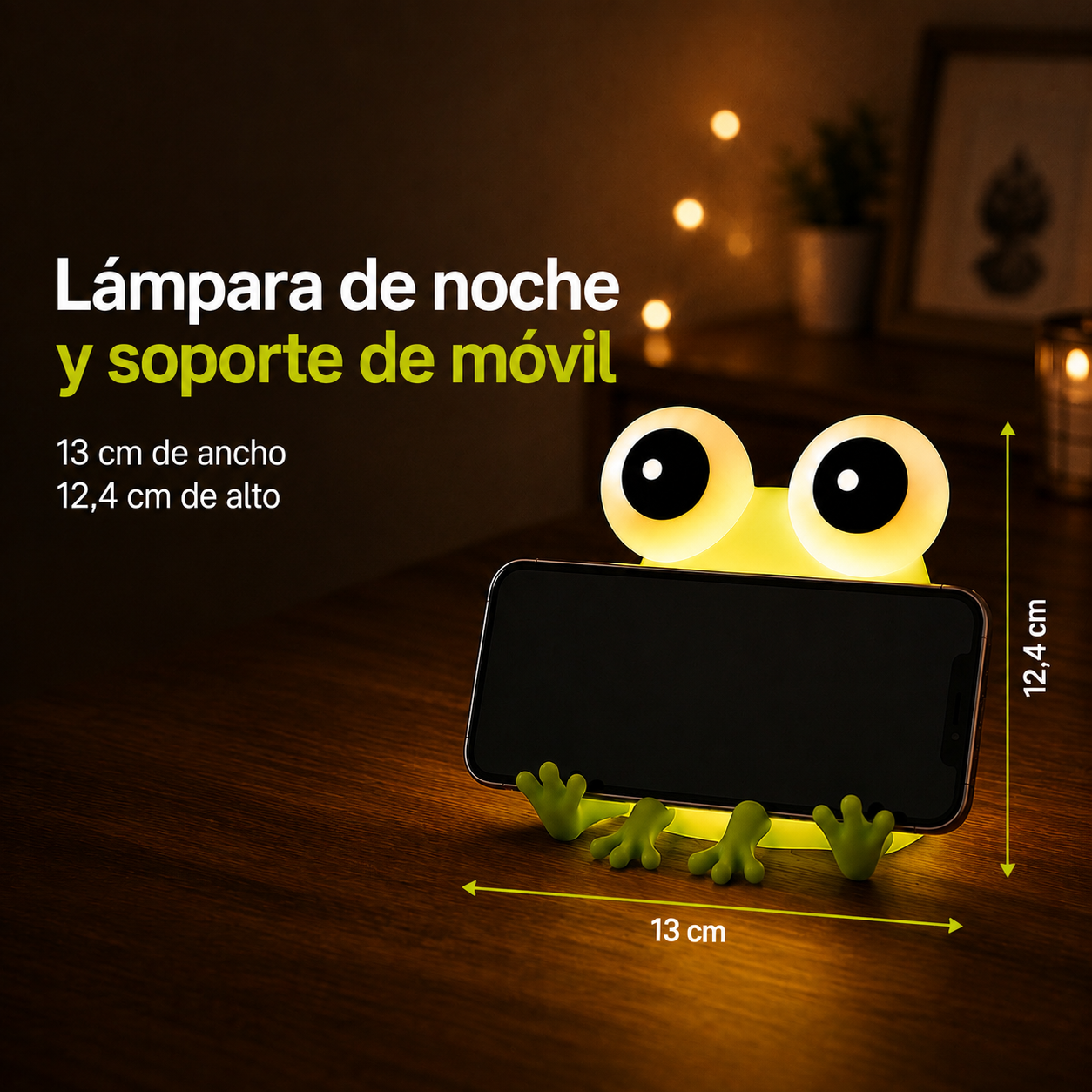 Lámpara Rana de Silicona